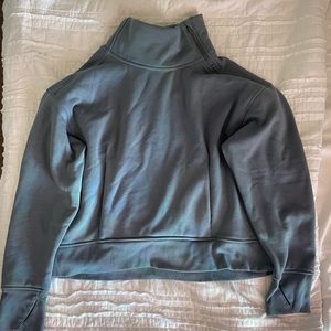 All in Motion Zip-up Crewneck